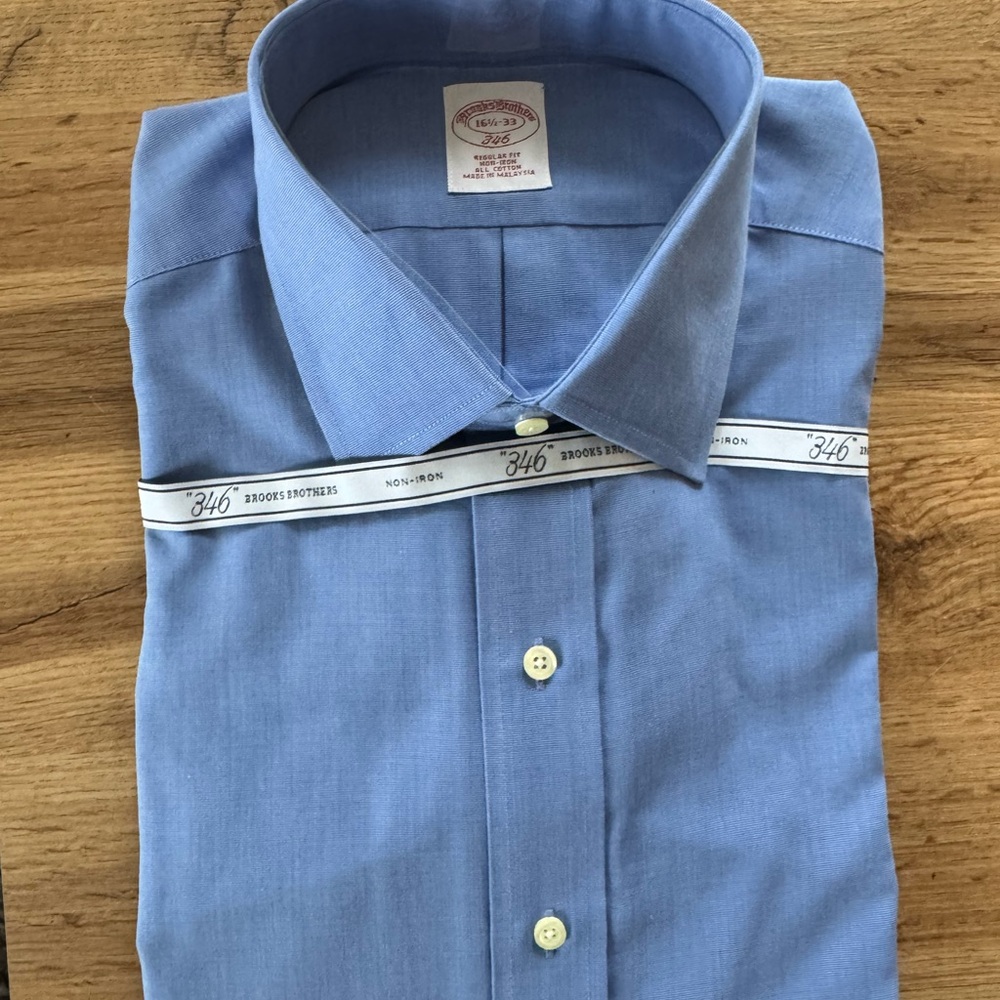 Brooks Brothers Light Blue Dress Shirt